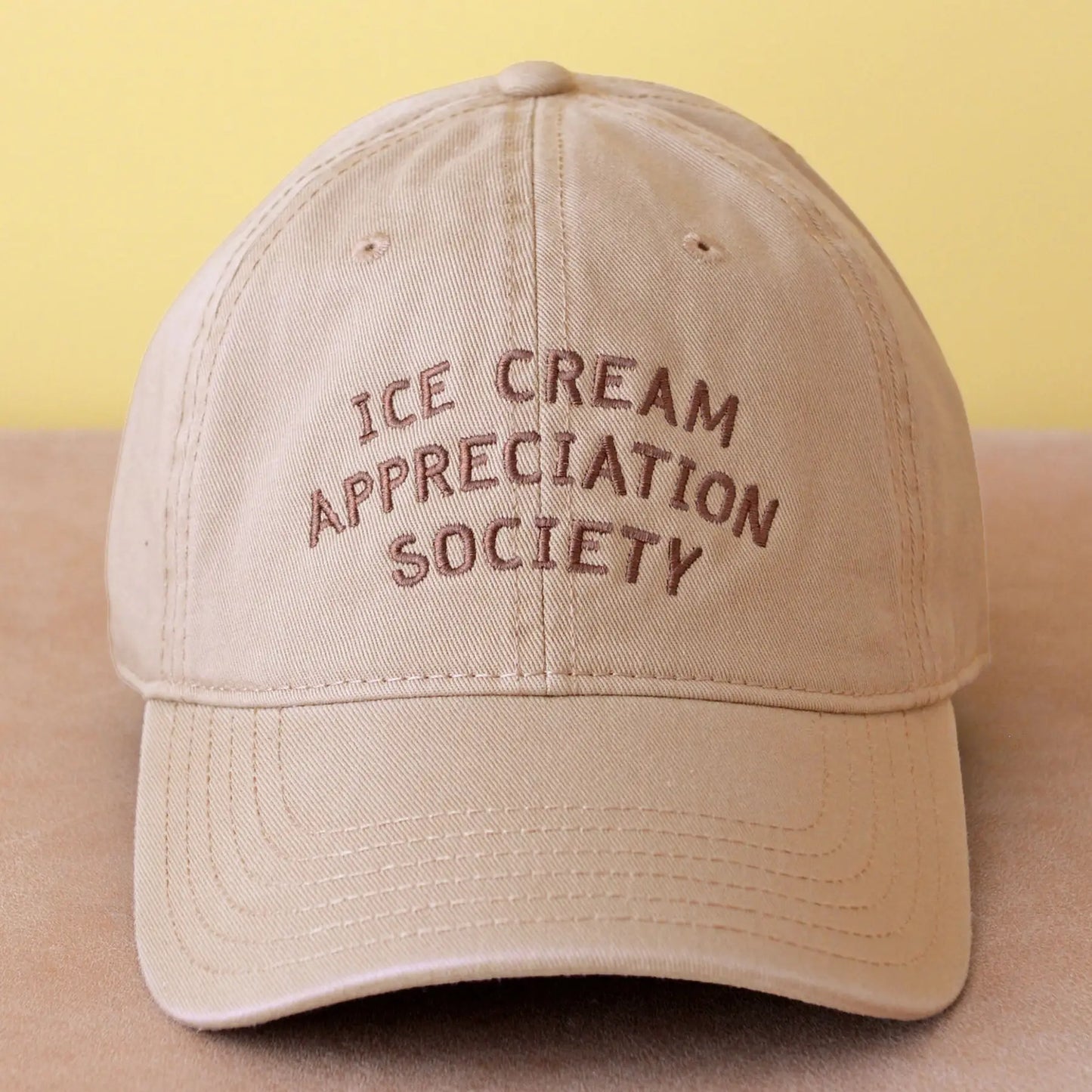 Ice Cream Appreciation Society Cap - Butterscotch