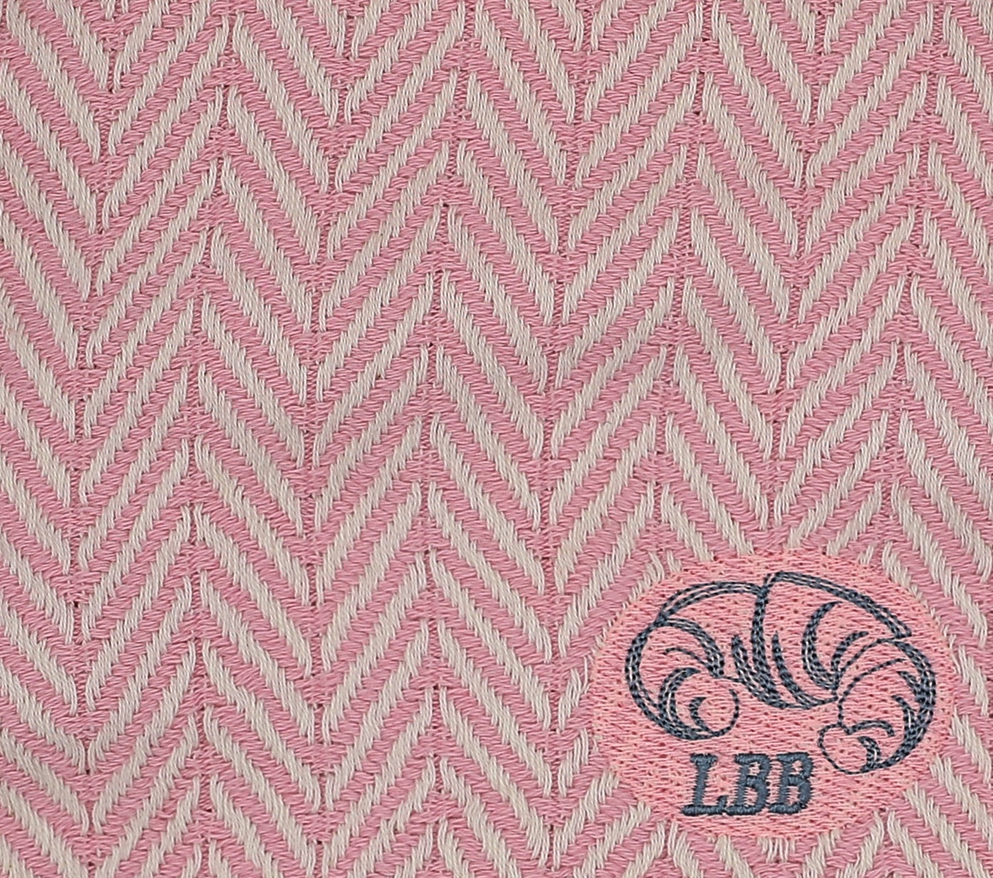 Little Brunette Bakery Dark Pink Blanket