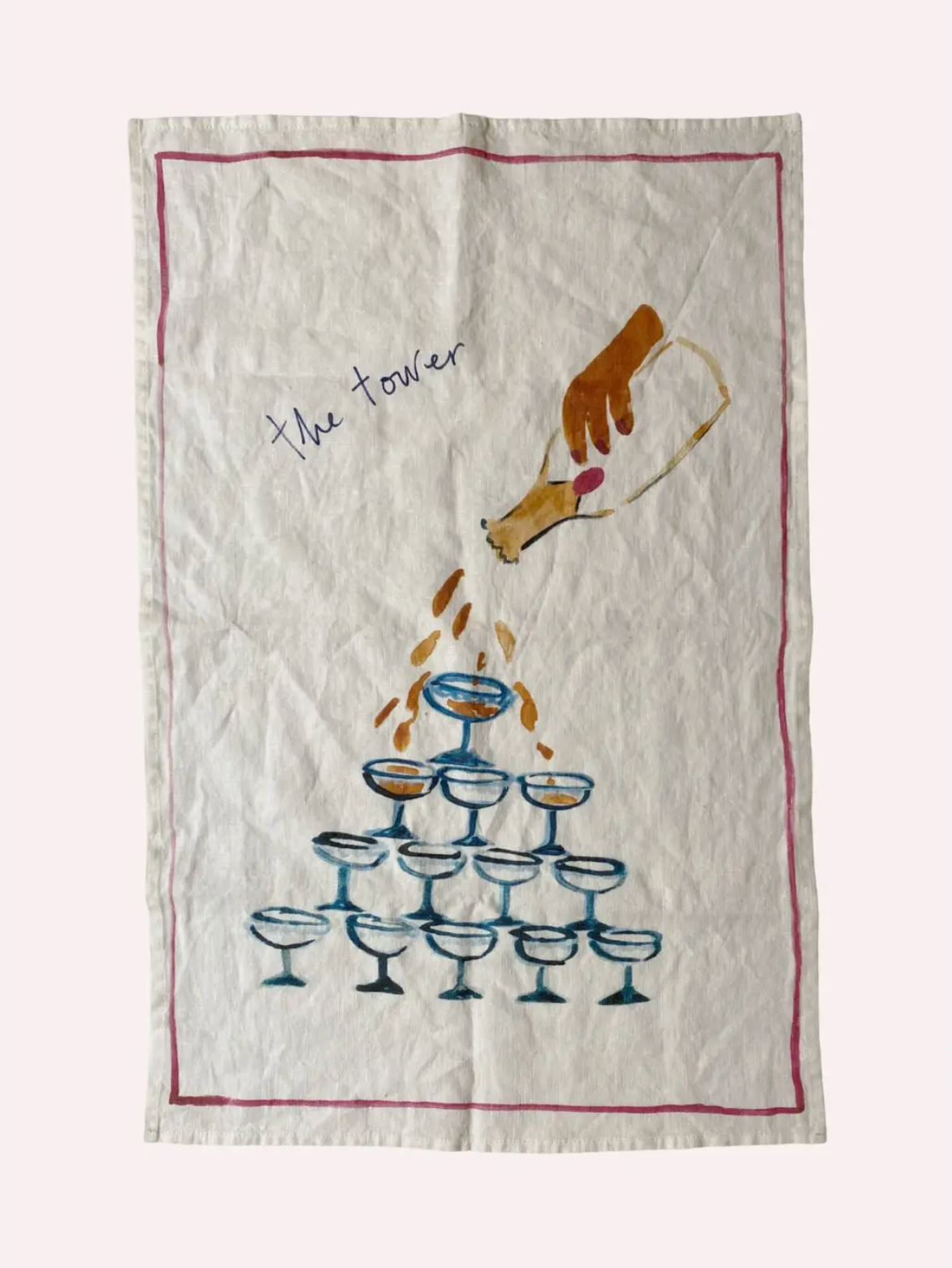 Love and Honor The Tower Tea Towel