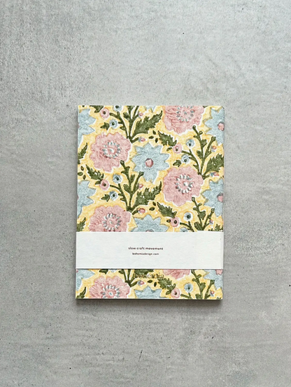 Floribunda Note Book - Buttermilk