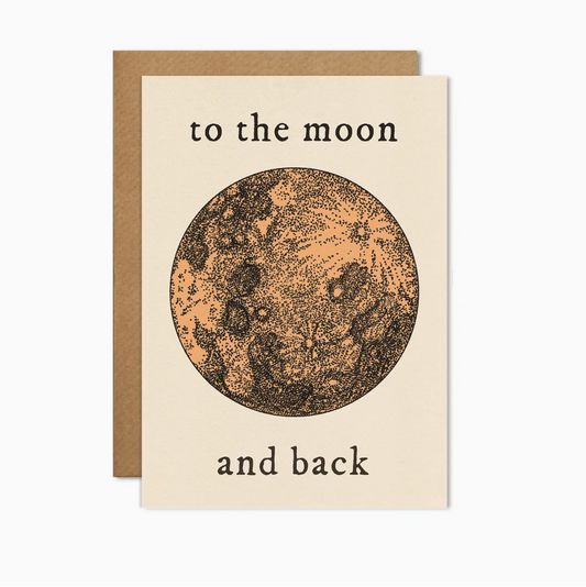 To the Moon and Back Card