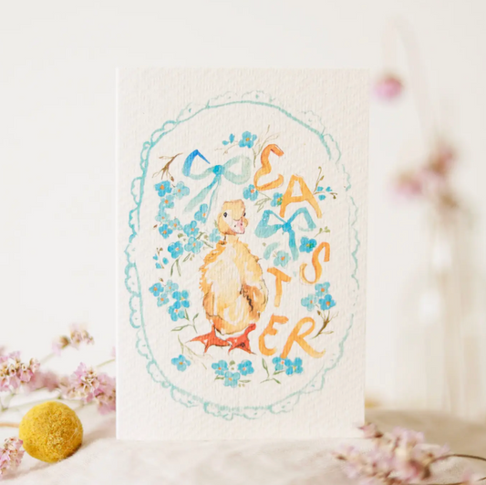 Easter Duckling Card
