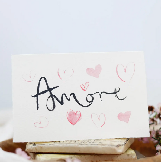 Amore Hearts - Romantic Card