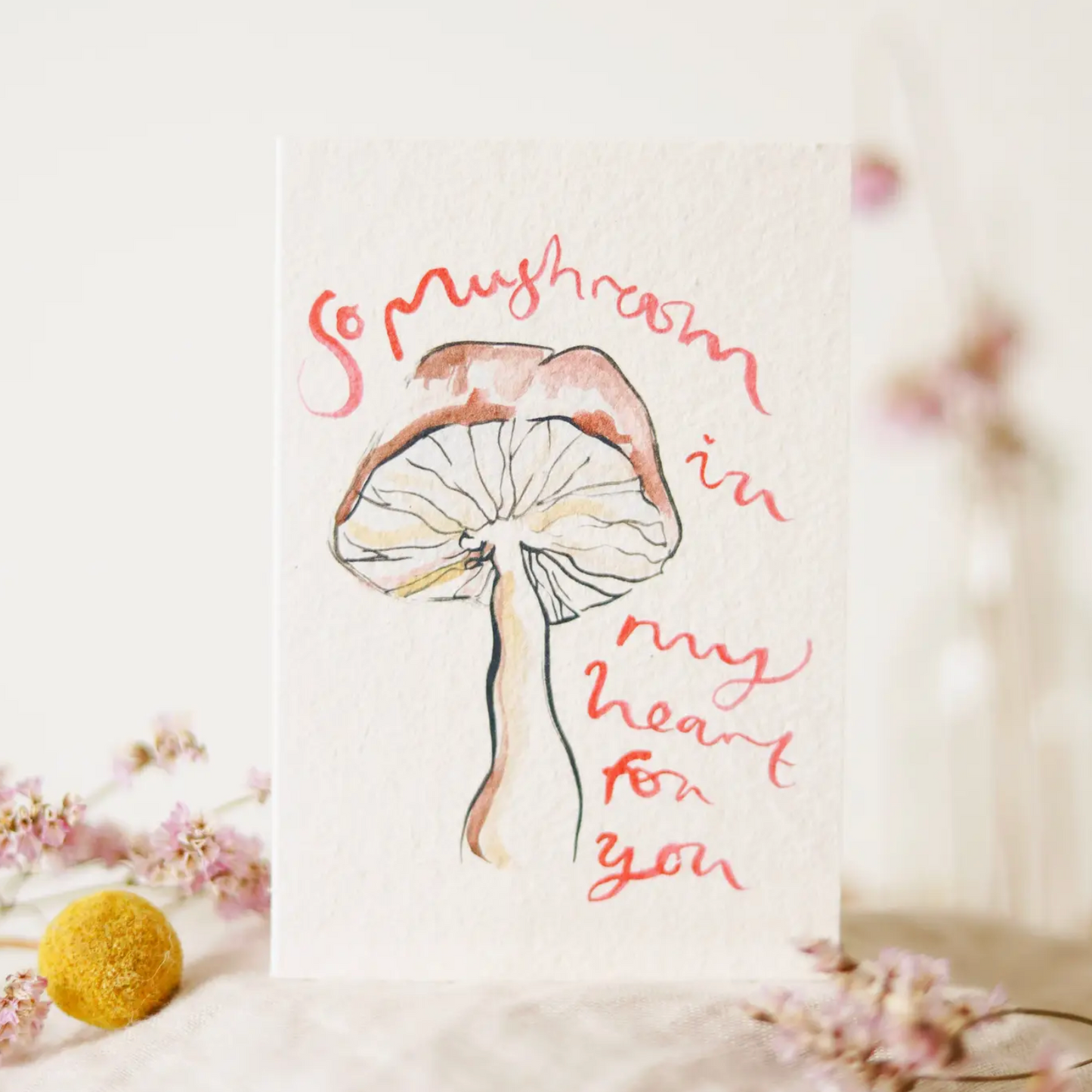 So Mushroom Card