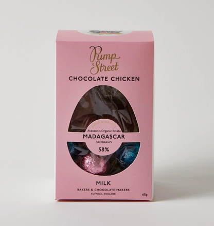 Pump Street Milk Chocolate Chicken & Egg Box