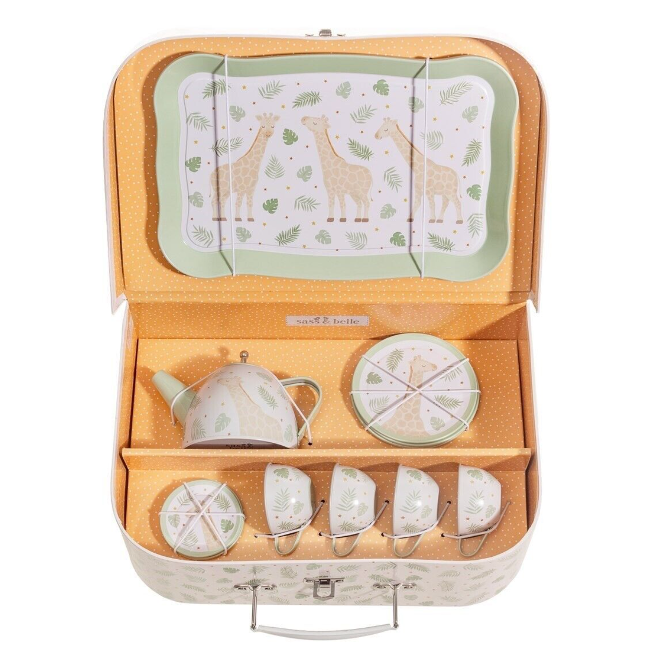 Sass & Belle Gigi Giraffe Tea Set